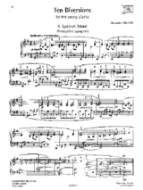 10 Diversions - Alexandre Tansman - Partition - Piano